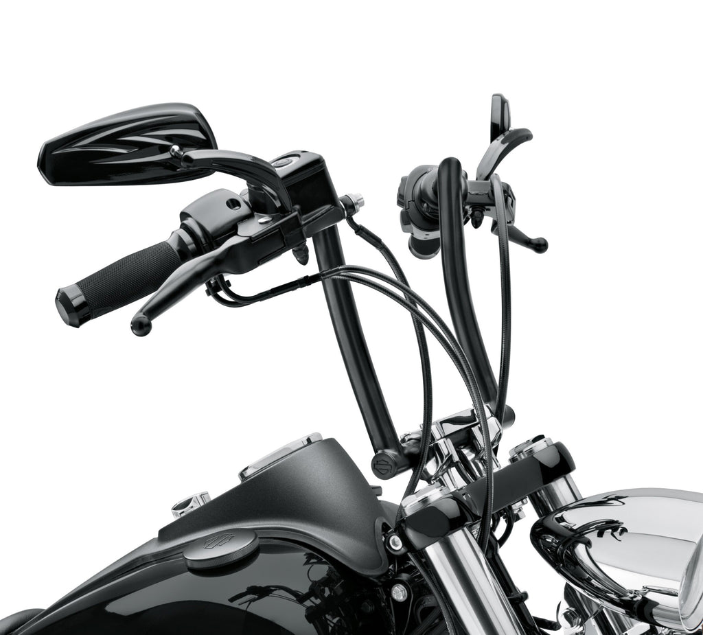Chizeled Satin Black Handlebar