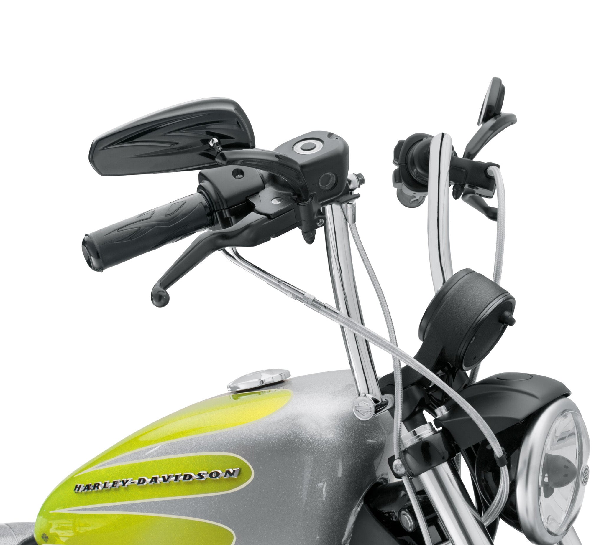 Chizeled Chrome Handlebar