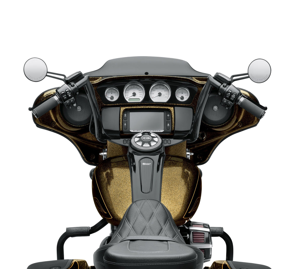 Batwing Chizeled Handlebar - Gloss Black