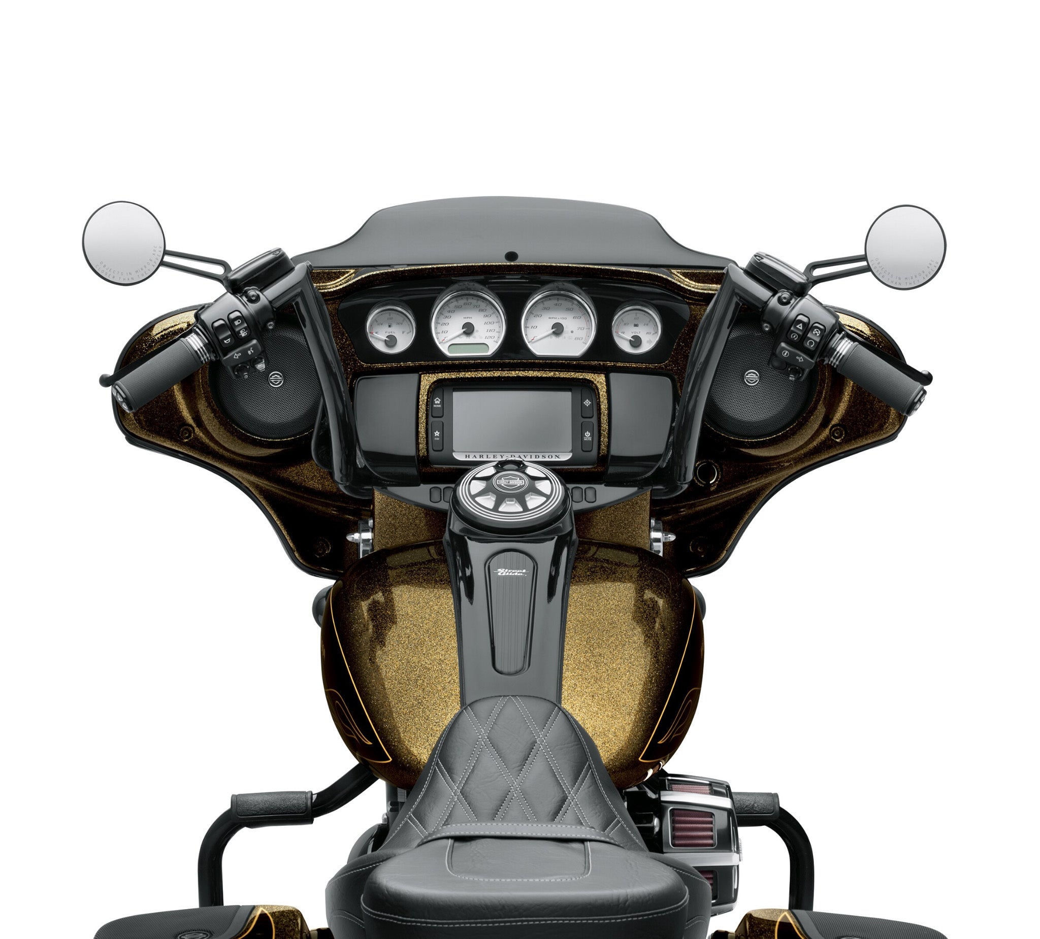 Batwing Chizeled Handlebar - Gloss Black