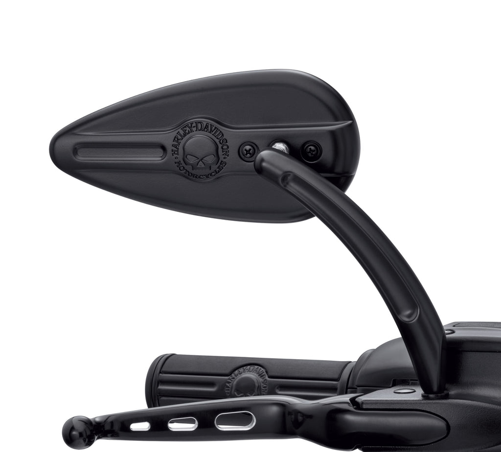 Willie G Skull Teardrop Mirrors