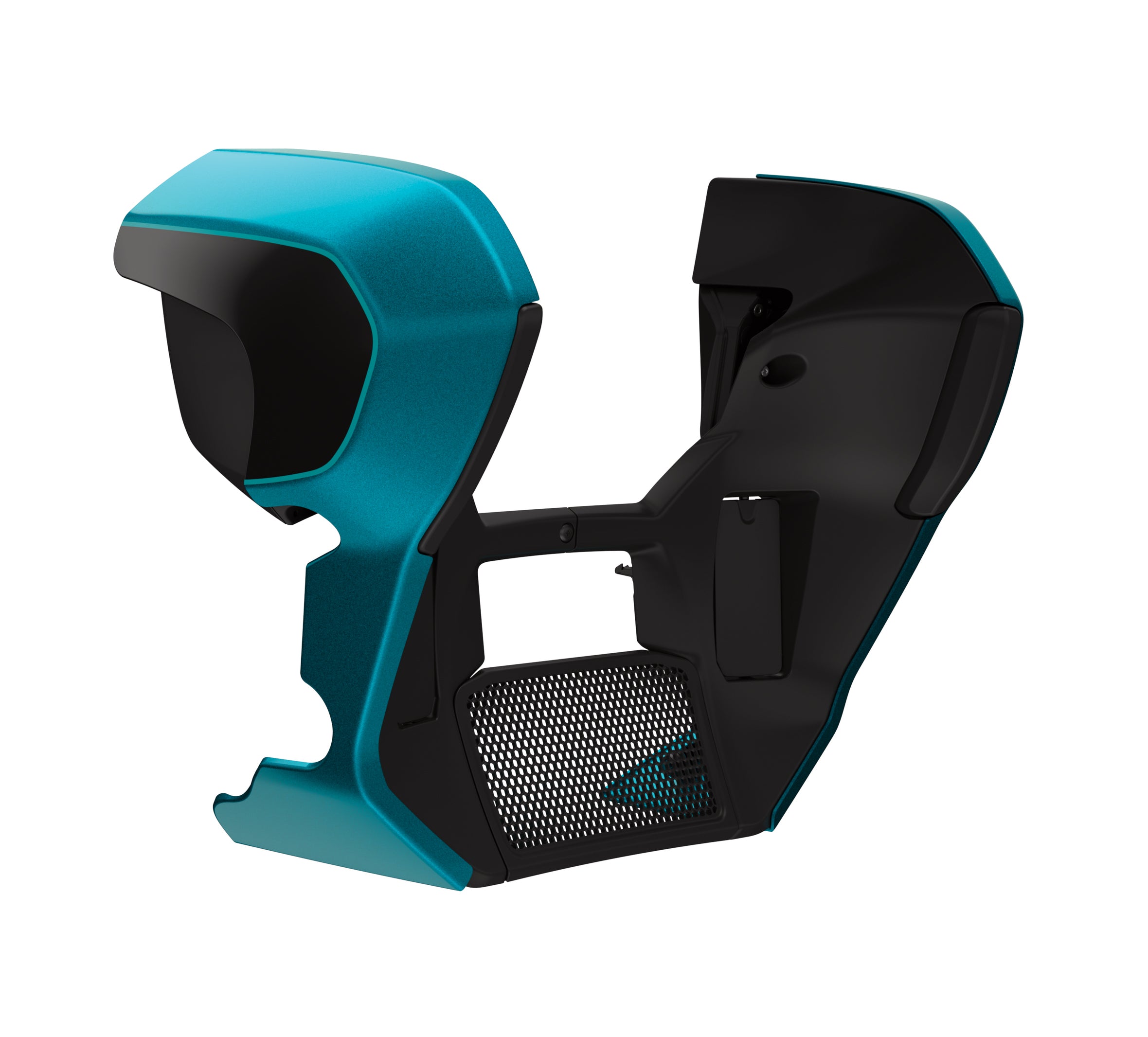 Fairing Lowers - Teal Thunder/Vivid Black