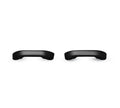 Vivid Black Saddlebag Lid Spoilers