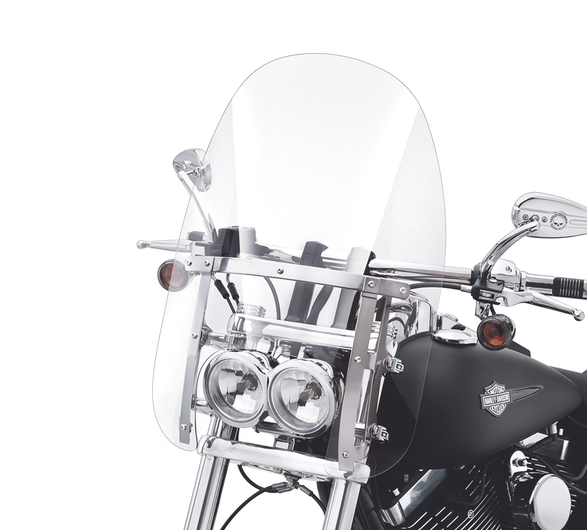 Quick-Release Compact Windshield
