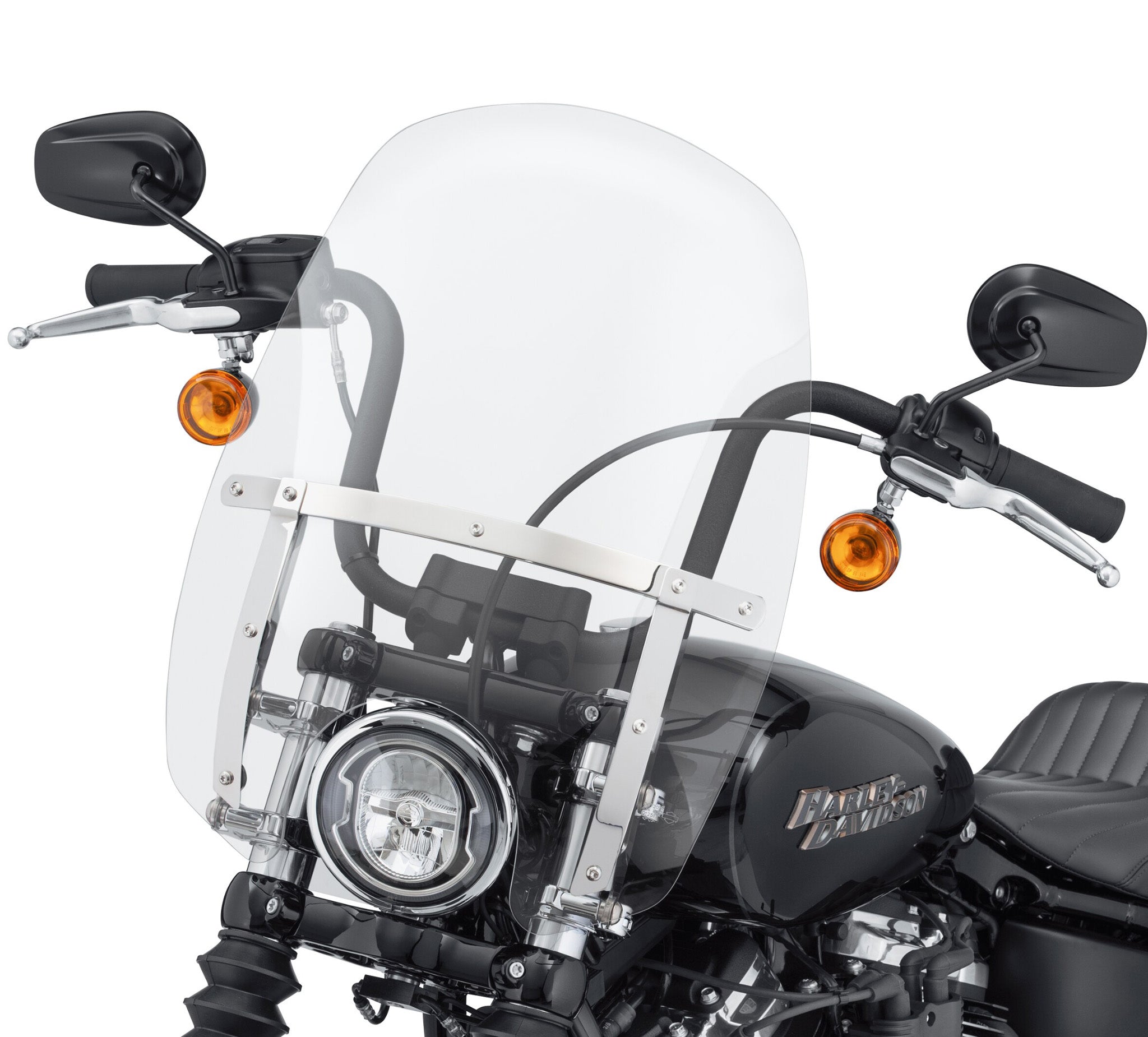Wind Splitter Quick-Release Compact 18 in. Windshield