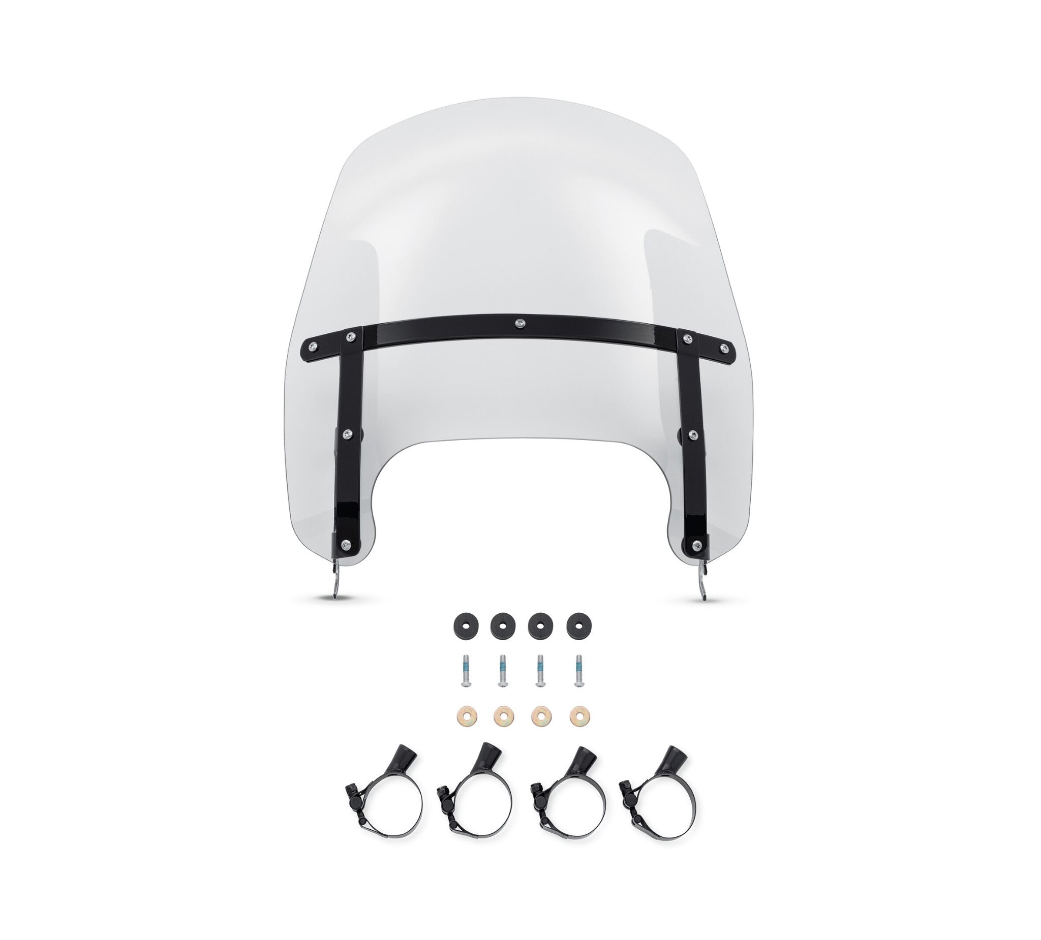 Wind Splitter H-D Detachable Compact 15 in. Windshield