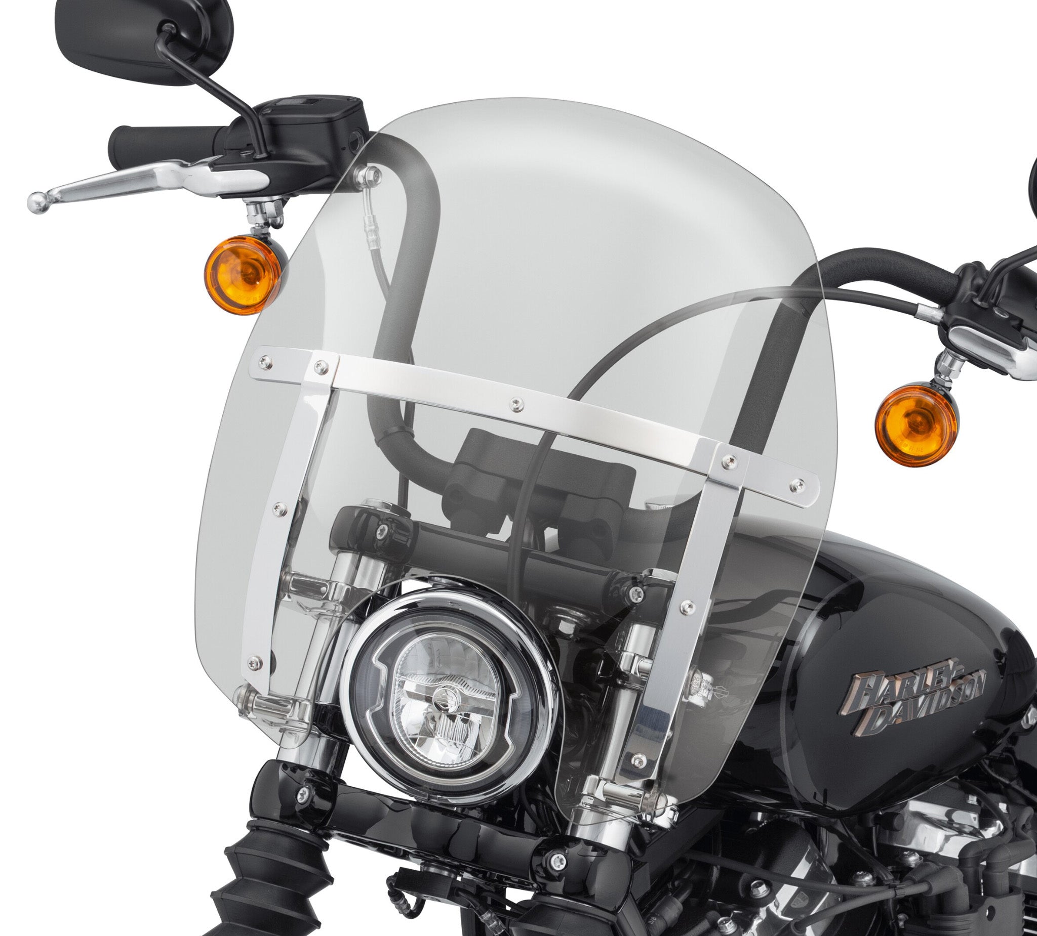 Wind Splitter Quick-Release Compact 14 in. Windshield