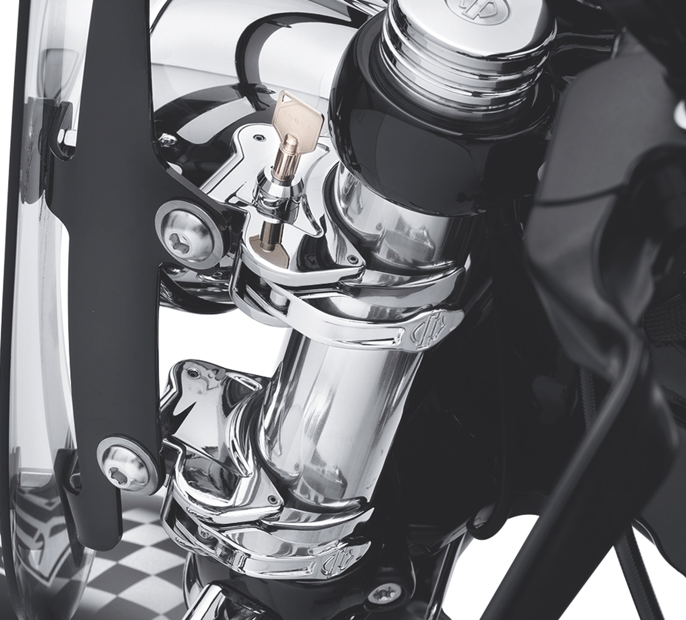 Locking Quick-Release Windshield Clamp