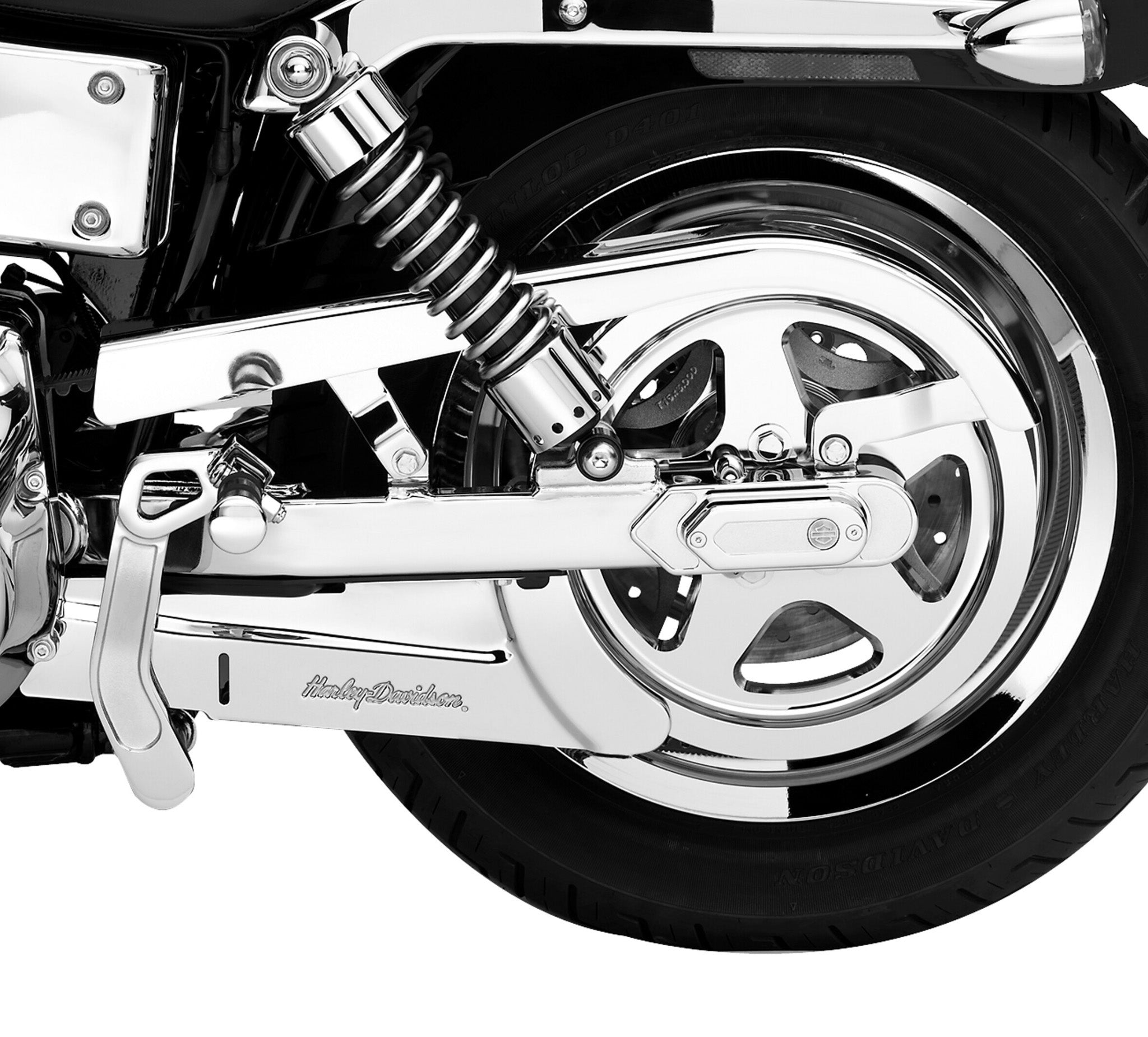 Chrome Upper Belt Guard
