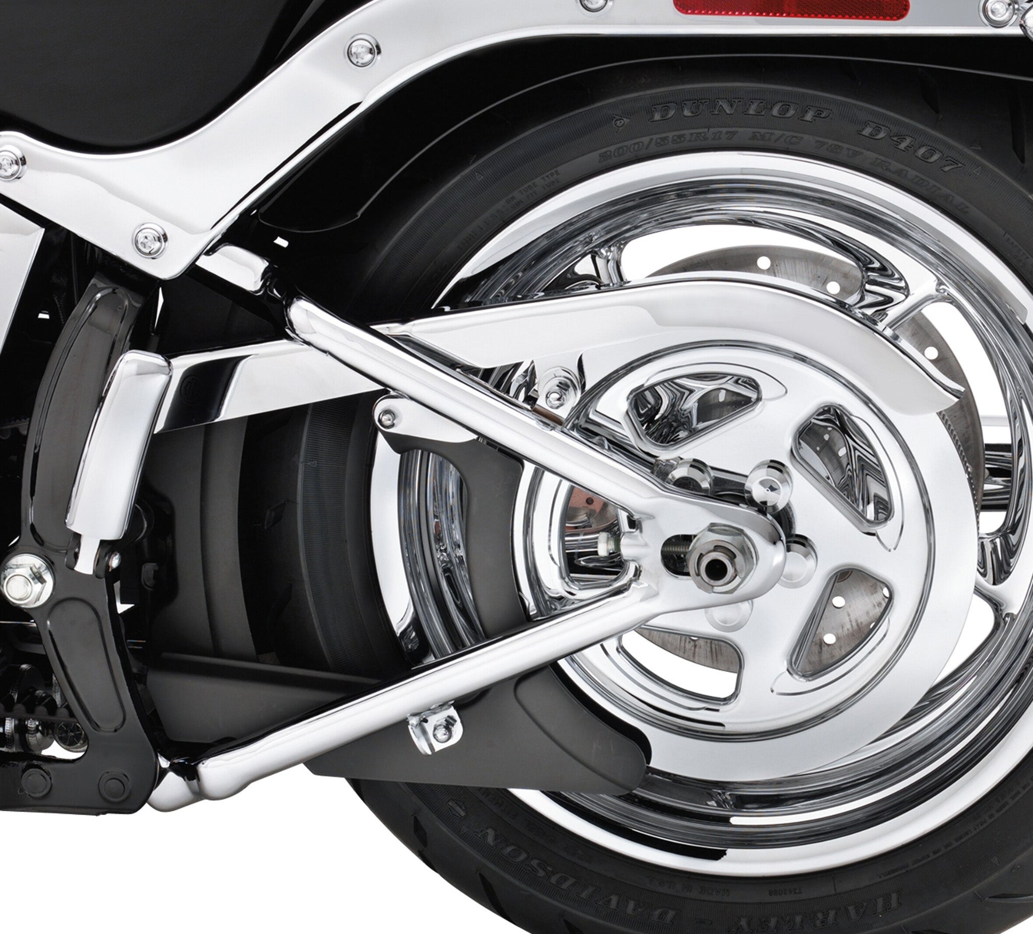 Chrome Upper Belt Guard