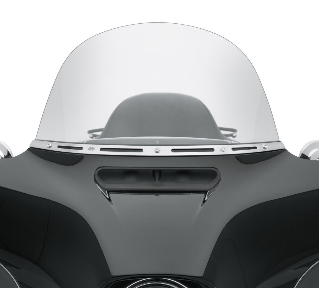 Bar & Shield Windshield Trim