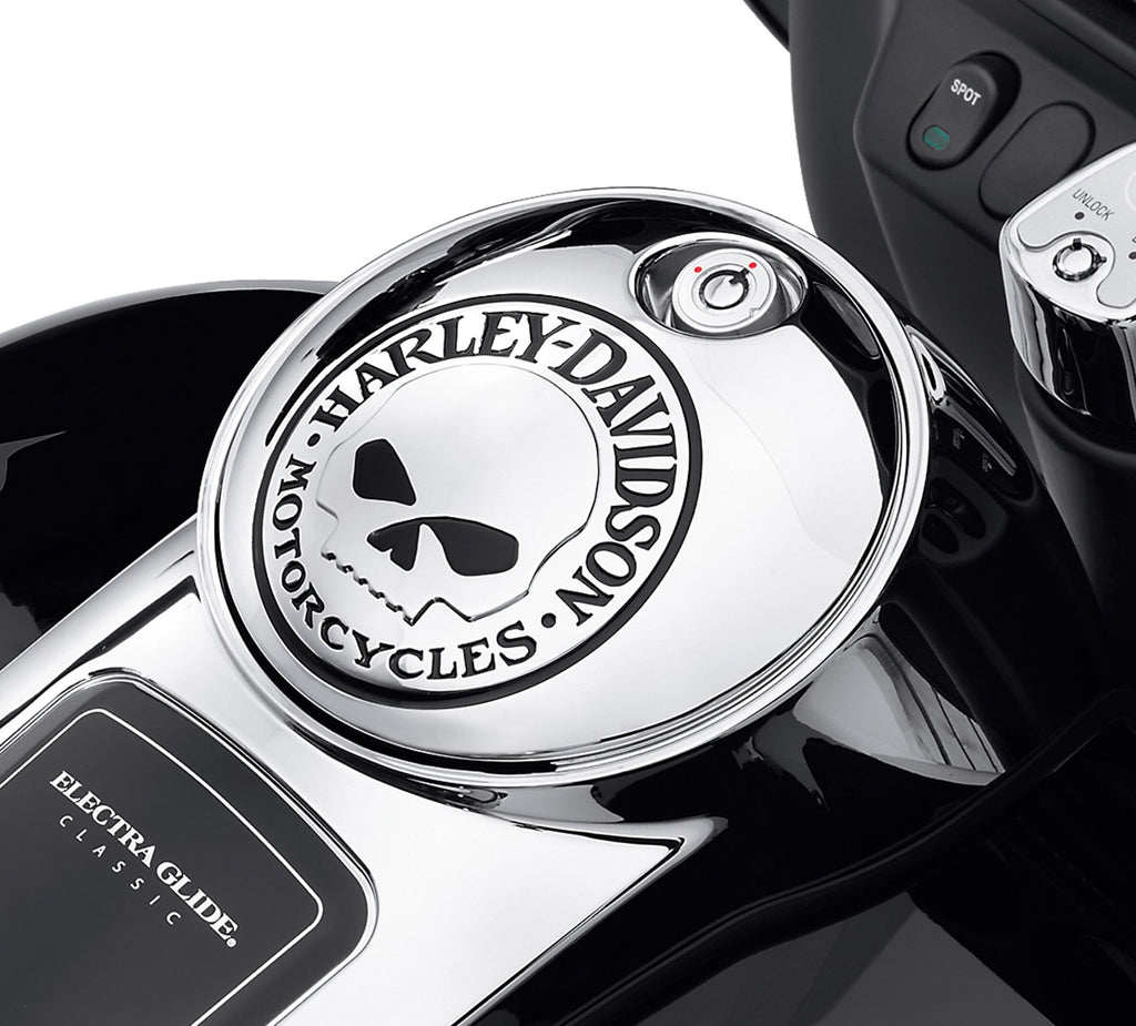 Willie G Skull Fuel Console Door