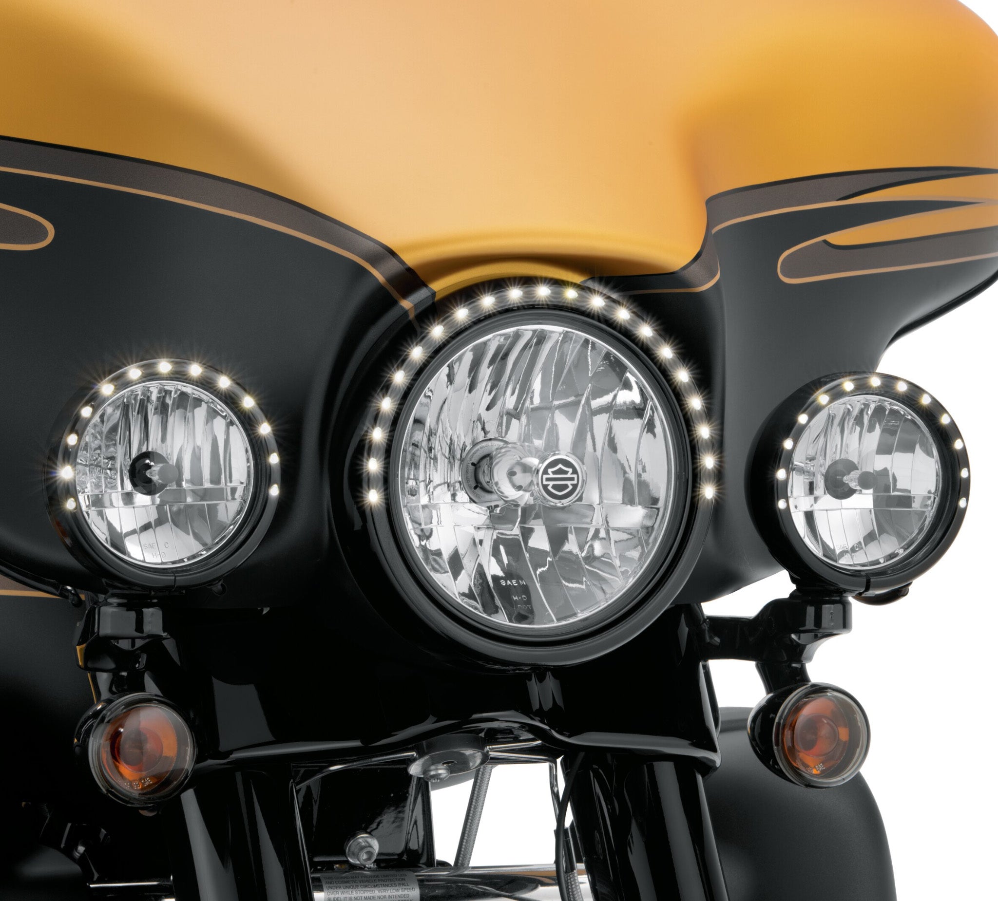Electra Glo Light Rings - 4 in. Auxiliary Lamp
