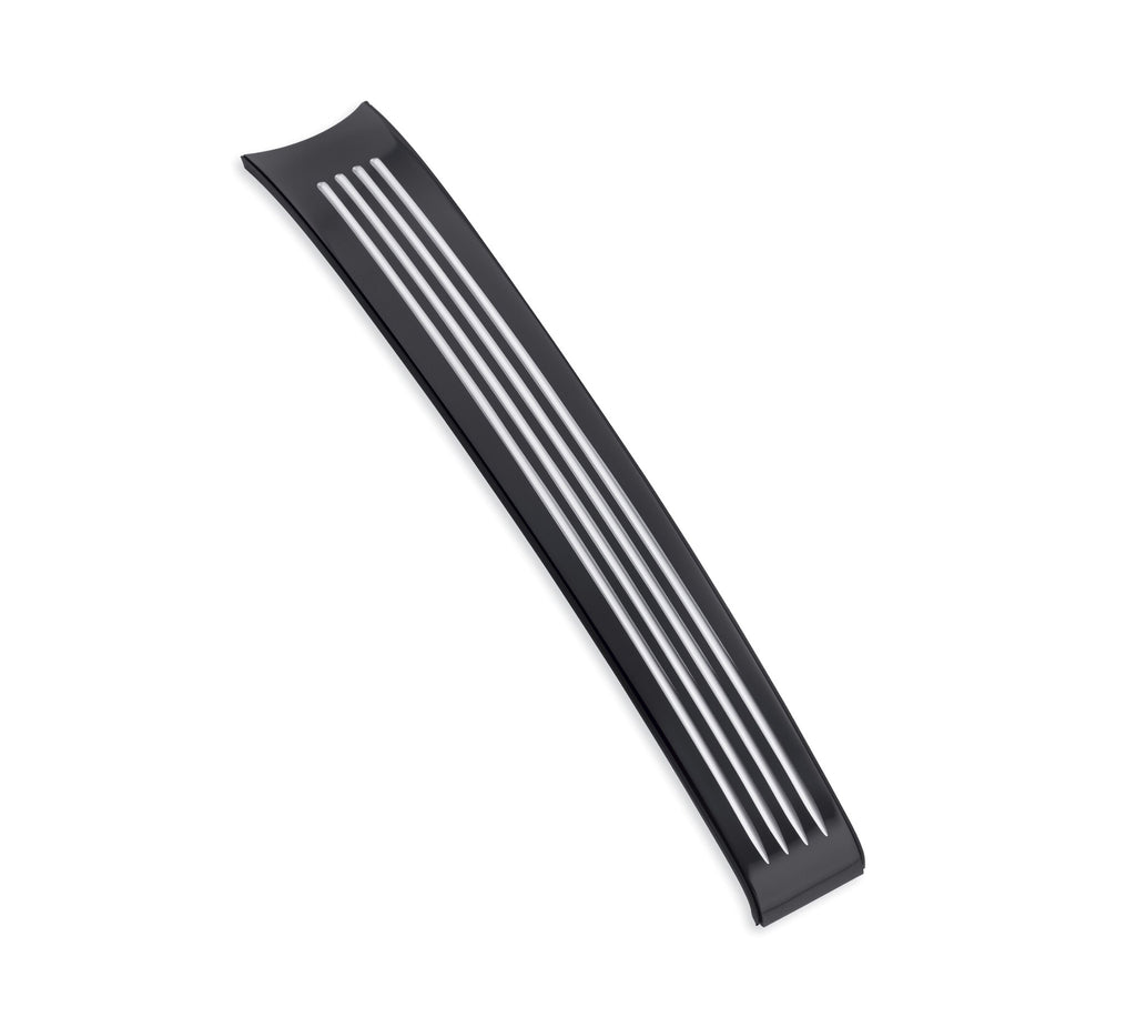 Fuel Tank Trim - Gloss Black Machined