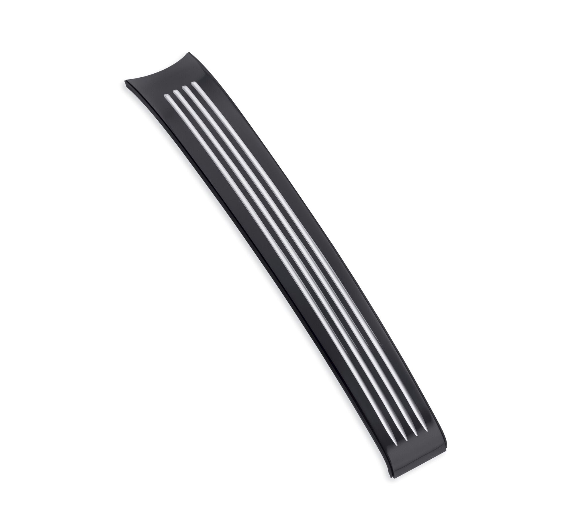 Fuel Tank Trim - Gloss Black Machined