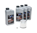 4 Qt. SYN3 Full Synthetic Motorcycle Lubricant Oil Change Kit – Chrome Filter