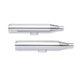 Screamin Eagle Street Cannon Mufflers - Chrome - Short