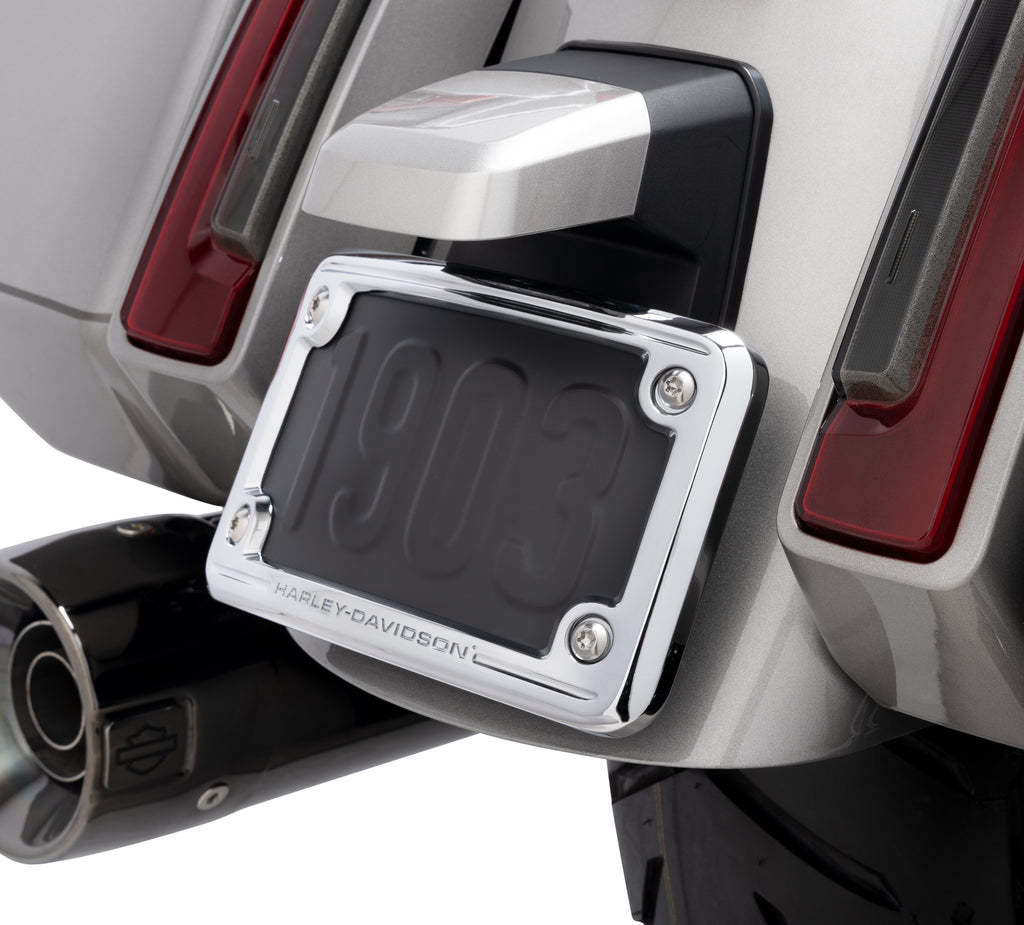 Curved License Plate Frame