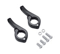 LED Fog Lamp Engine Guard Clamp Kit - Gloss Black