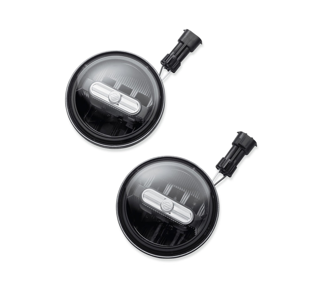 4 in. Daymaker Signature Reflector LED Auxiliary Lamps - Black