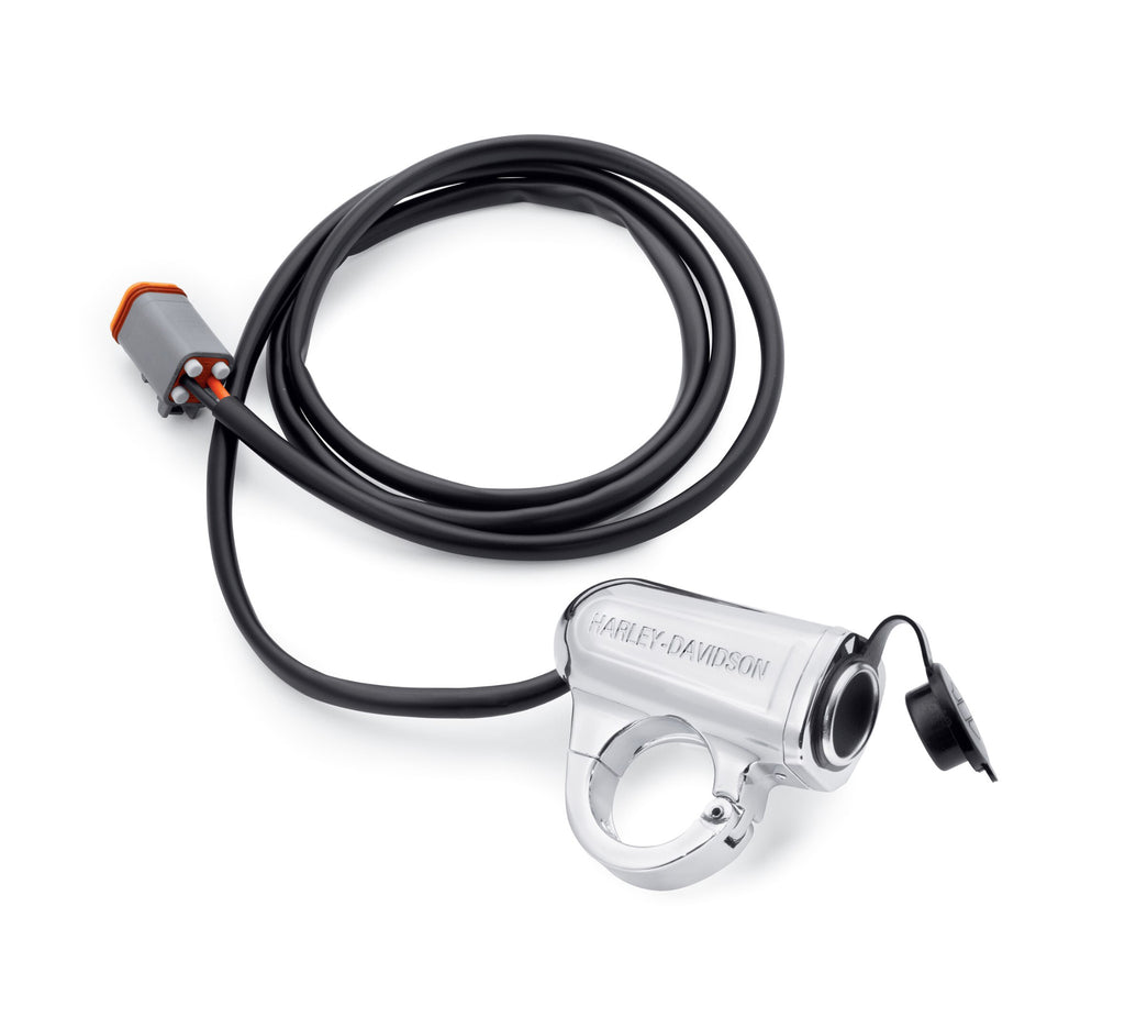Handlebar Mount Auxiliary Power Port