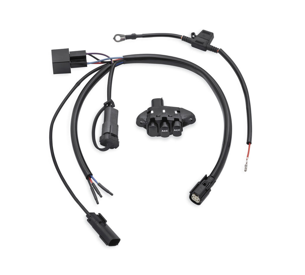 Auxiliary Power Switch Kit - Fairing Mount