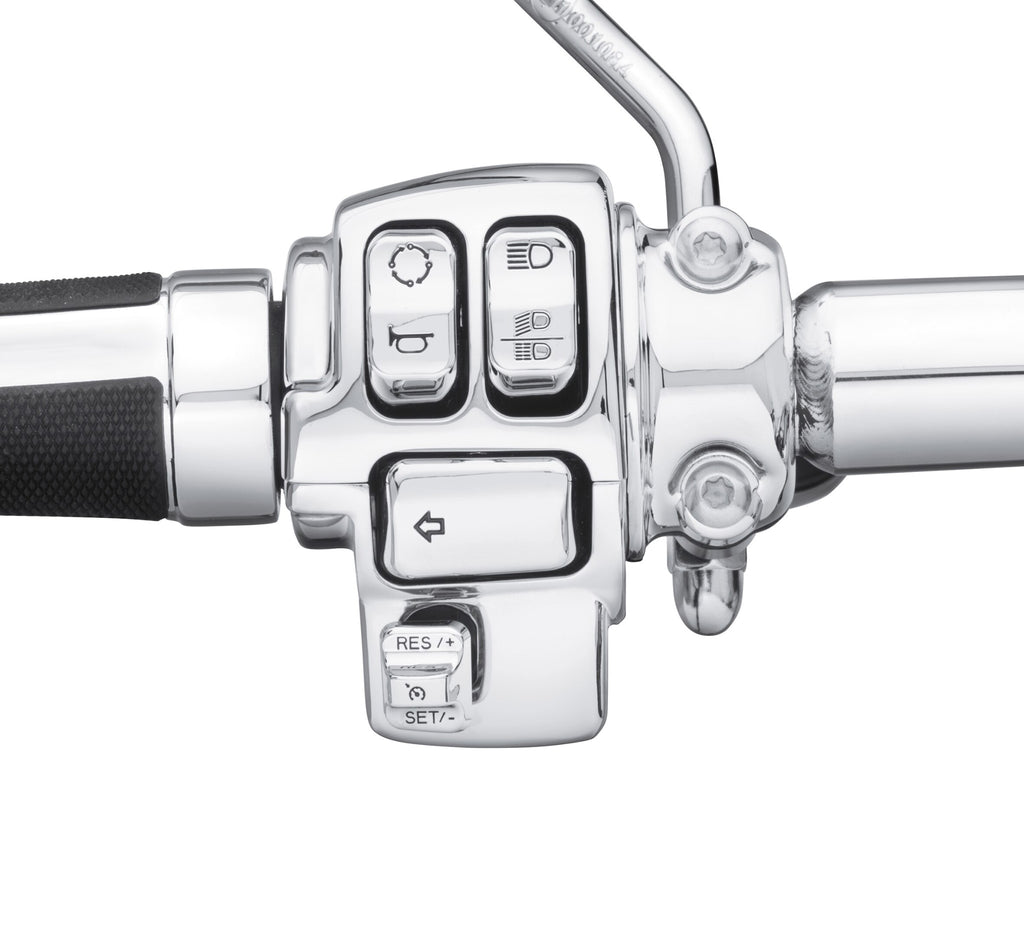 Chrome Switch Cap Kit