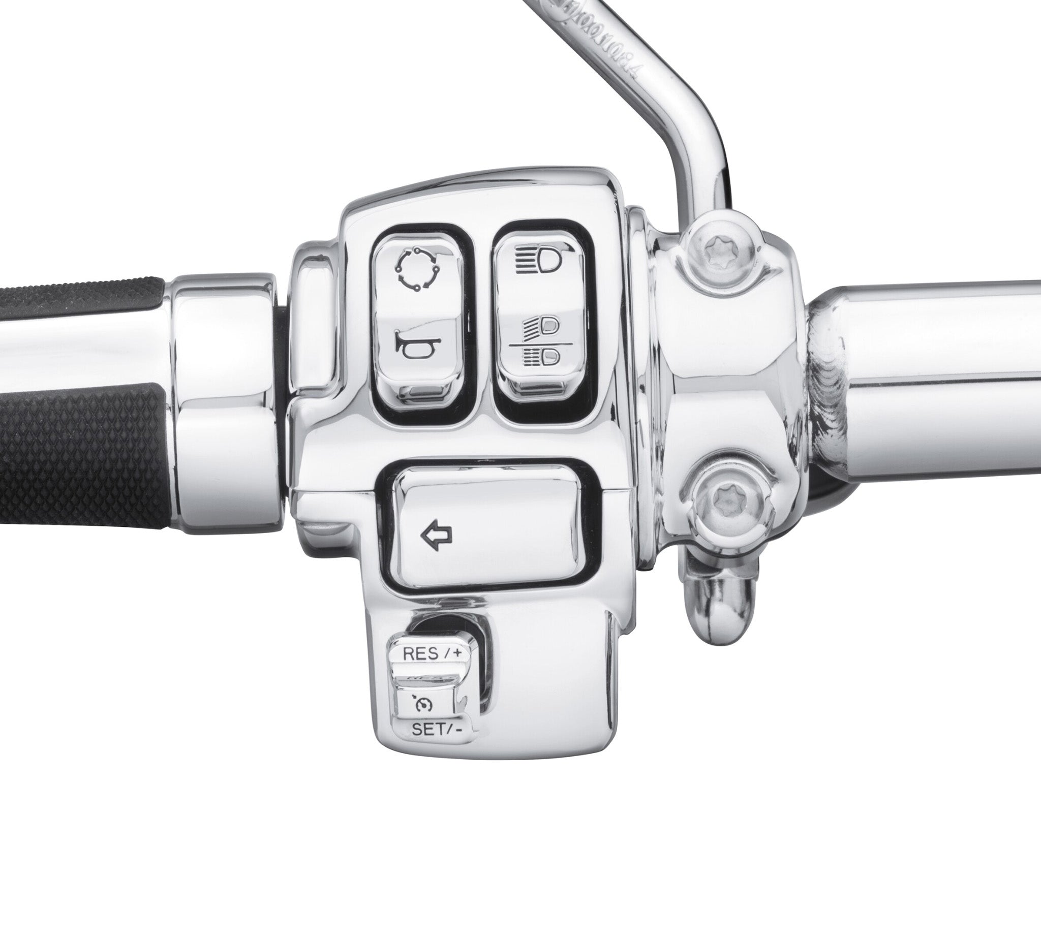 Chrome Switch Cap Kit
