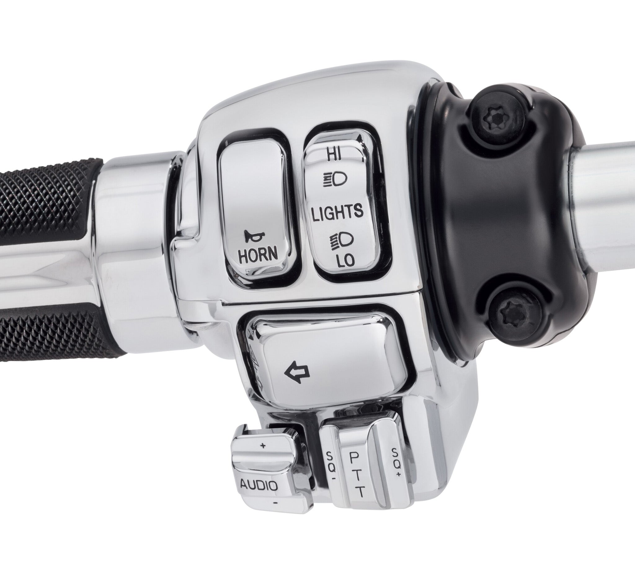 Chrome Switch Cap Kit