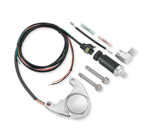 Chrome Digital Oil Pressure Gauge