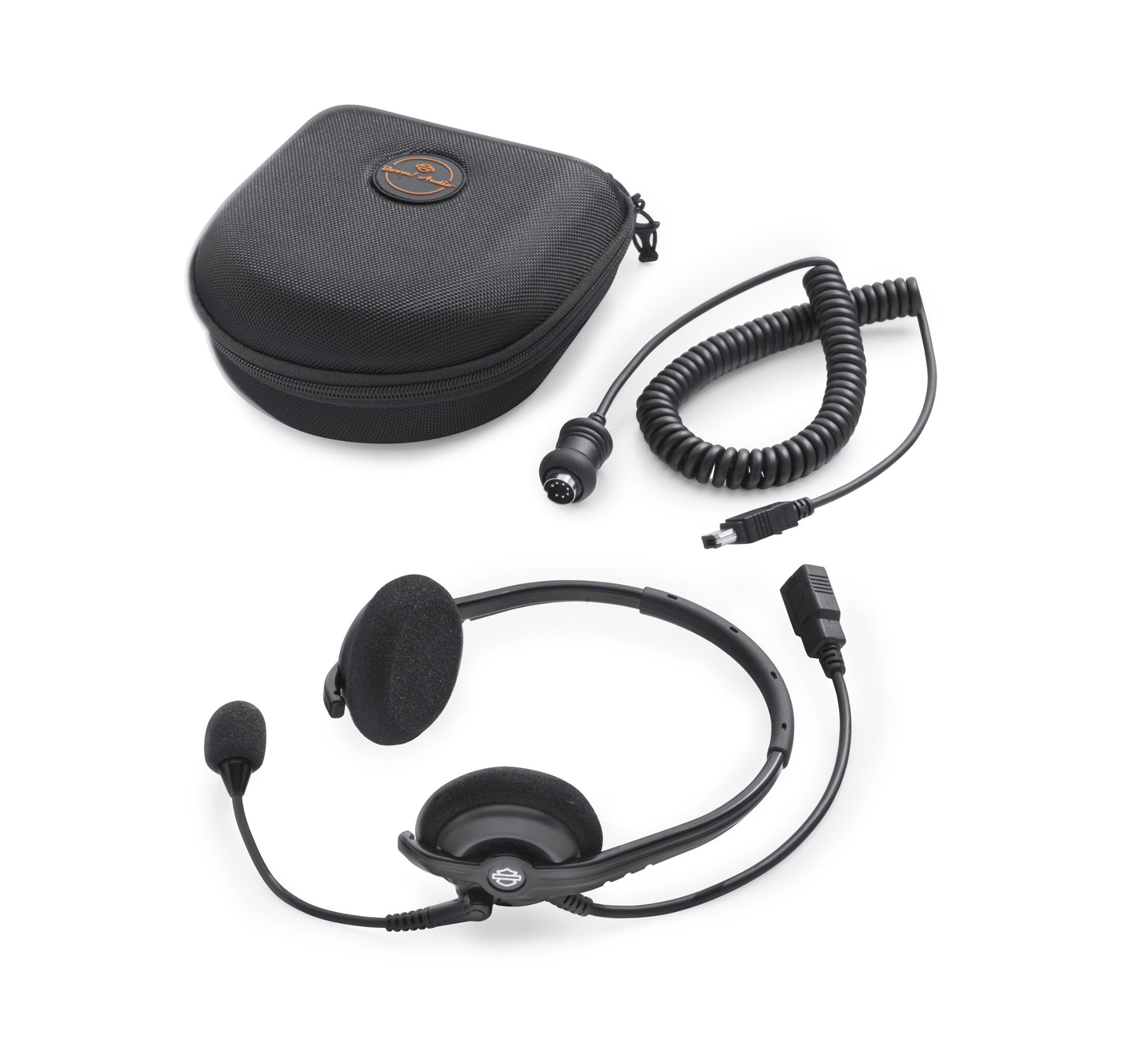 Boom! Audio Premium Half Helmet Music & Communications Headset