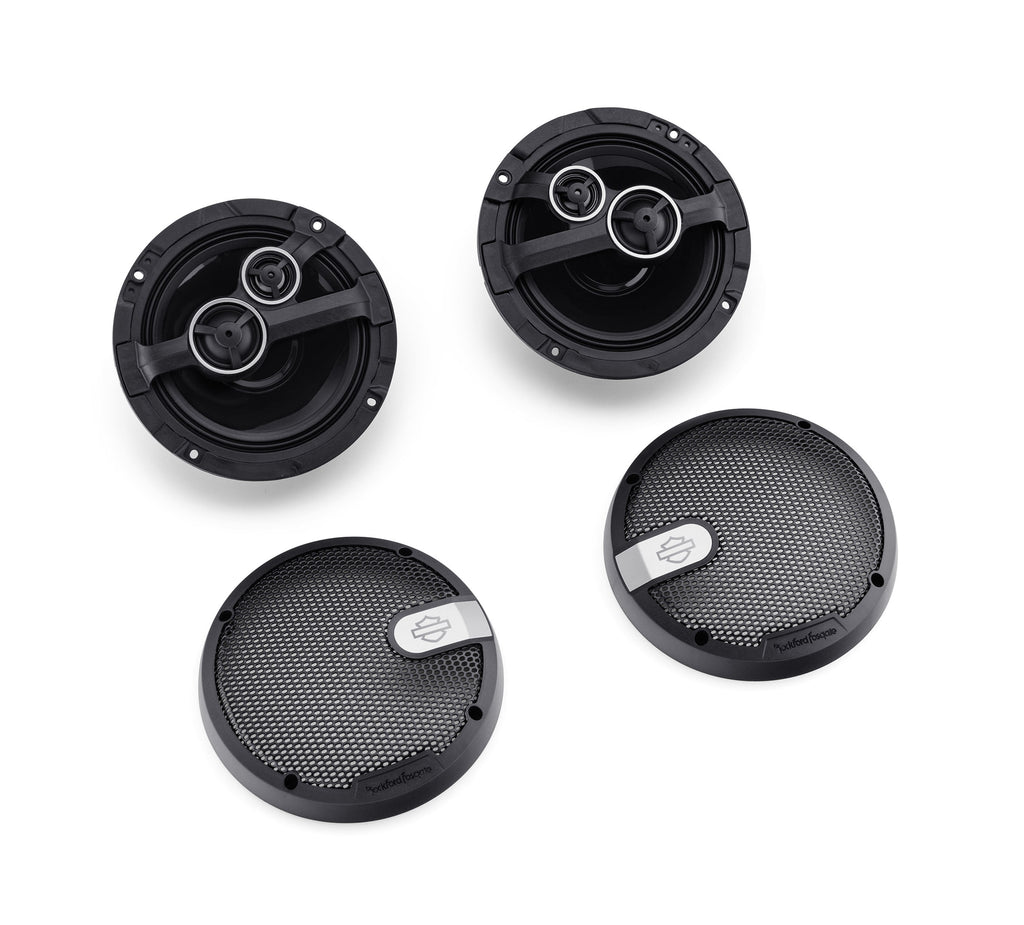 Harley-Davidson Audio powered by Rockford Fosgate - Stage II Tour-Pak / Air-Cooled Lower Speakers