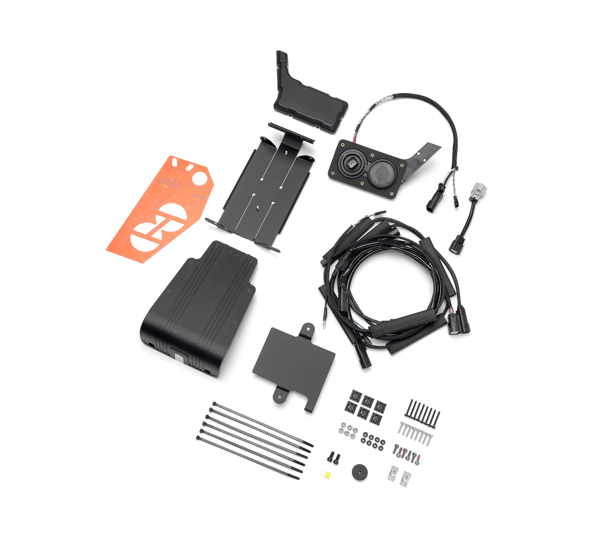 Harley-Davidson Audio powered by Rockford Fosgate - Road King Amplifier Installation Kit