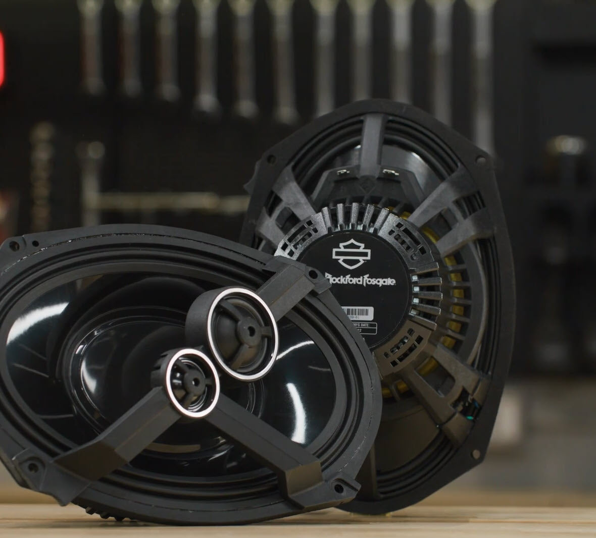 Harley-Davidson® Audio powered by Rockford Fosgate®   Stage III Saddlebag Speakers