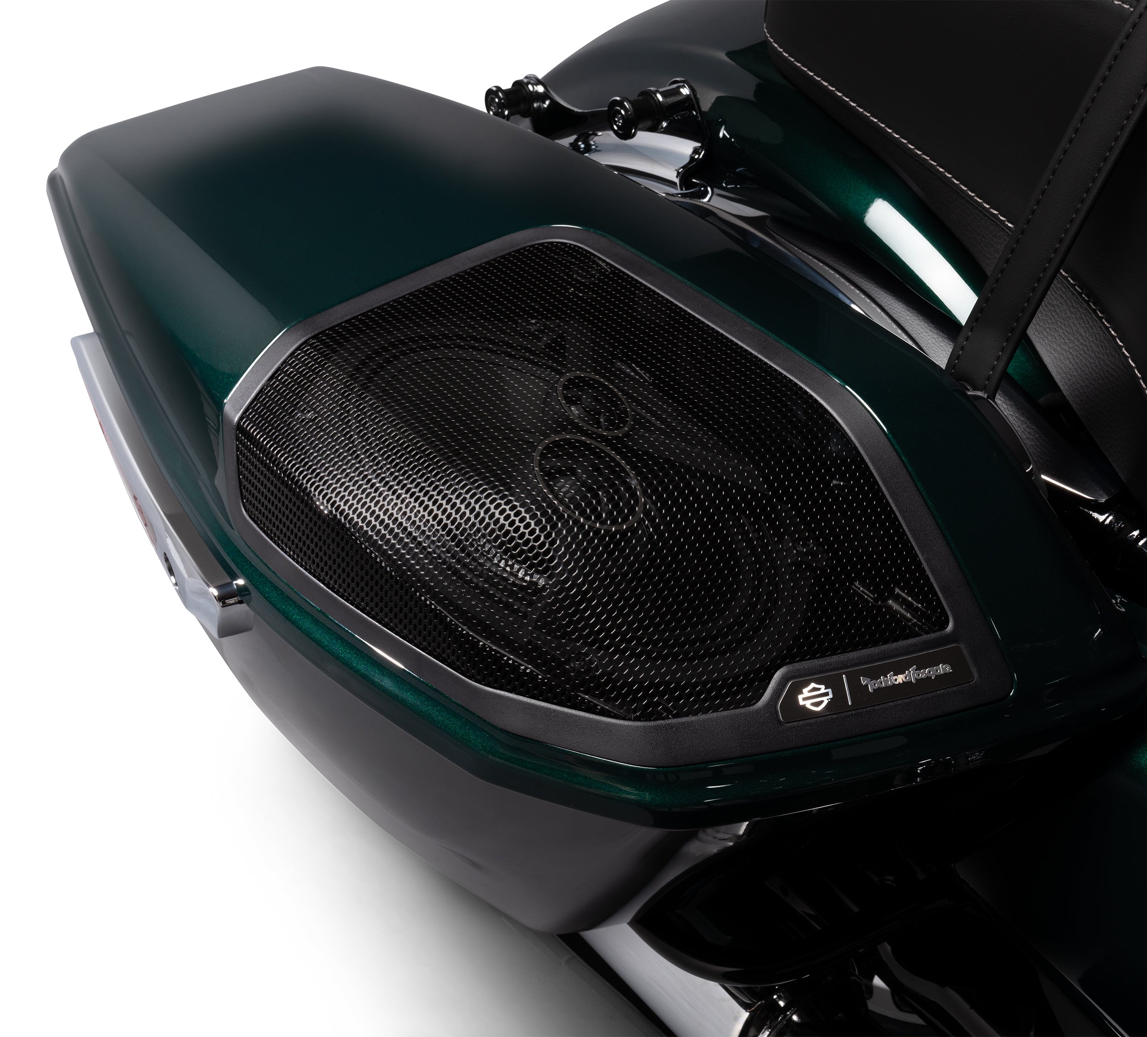 Harley-Davidson Audio powered by Rockford Fosgate Stage III Saddlebag Speakers