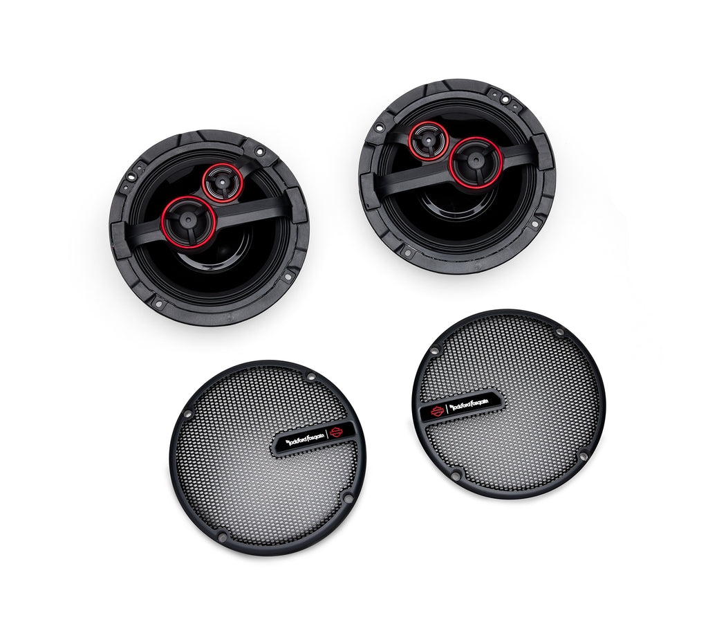 Harley-Davidson Audio powered by Rockford Fosgate - Stage III Tour-Pak Speakers