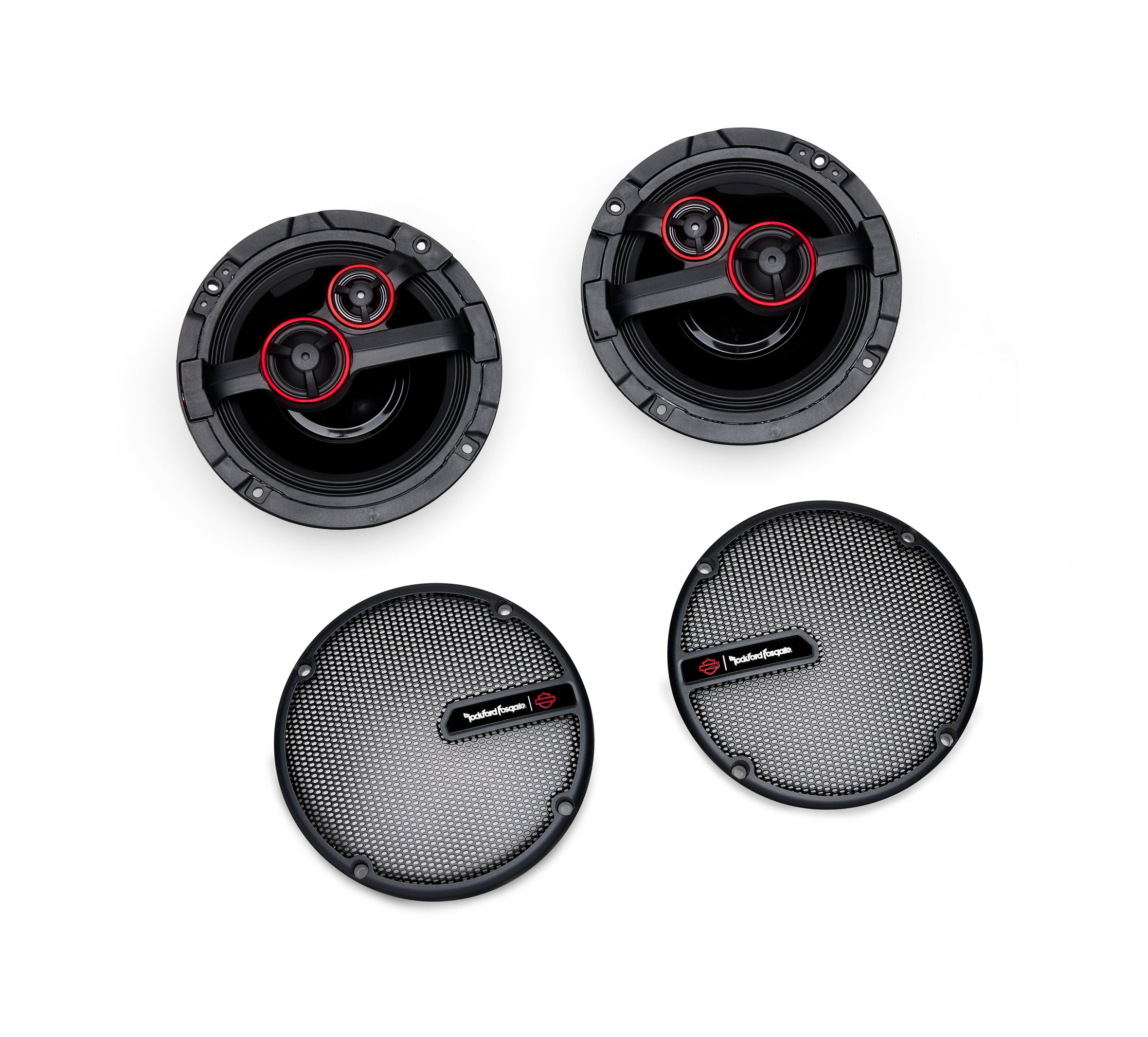 Harley-Davidson Audio powered by Rockford Fosgate - Stage III Tour-Pak Speakers