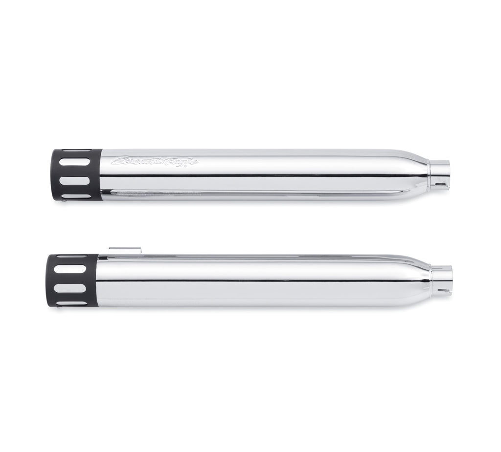 Screamin' Eagle Street Performance Slip-On Staggered Dual Mufflers