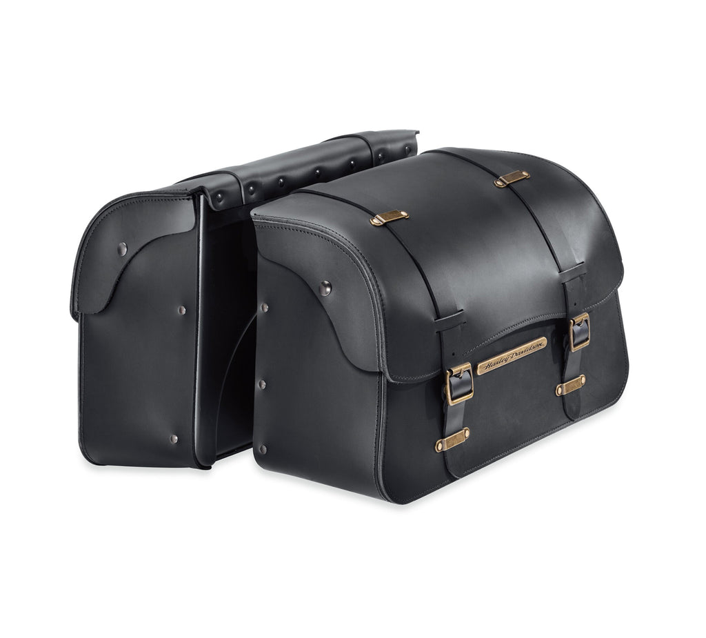 H-D Detachables Leather Saddlebags – Nostalgic Style