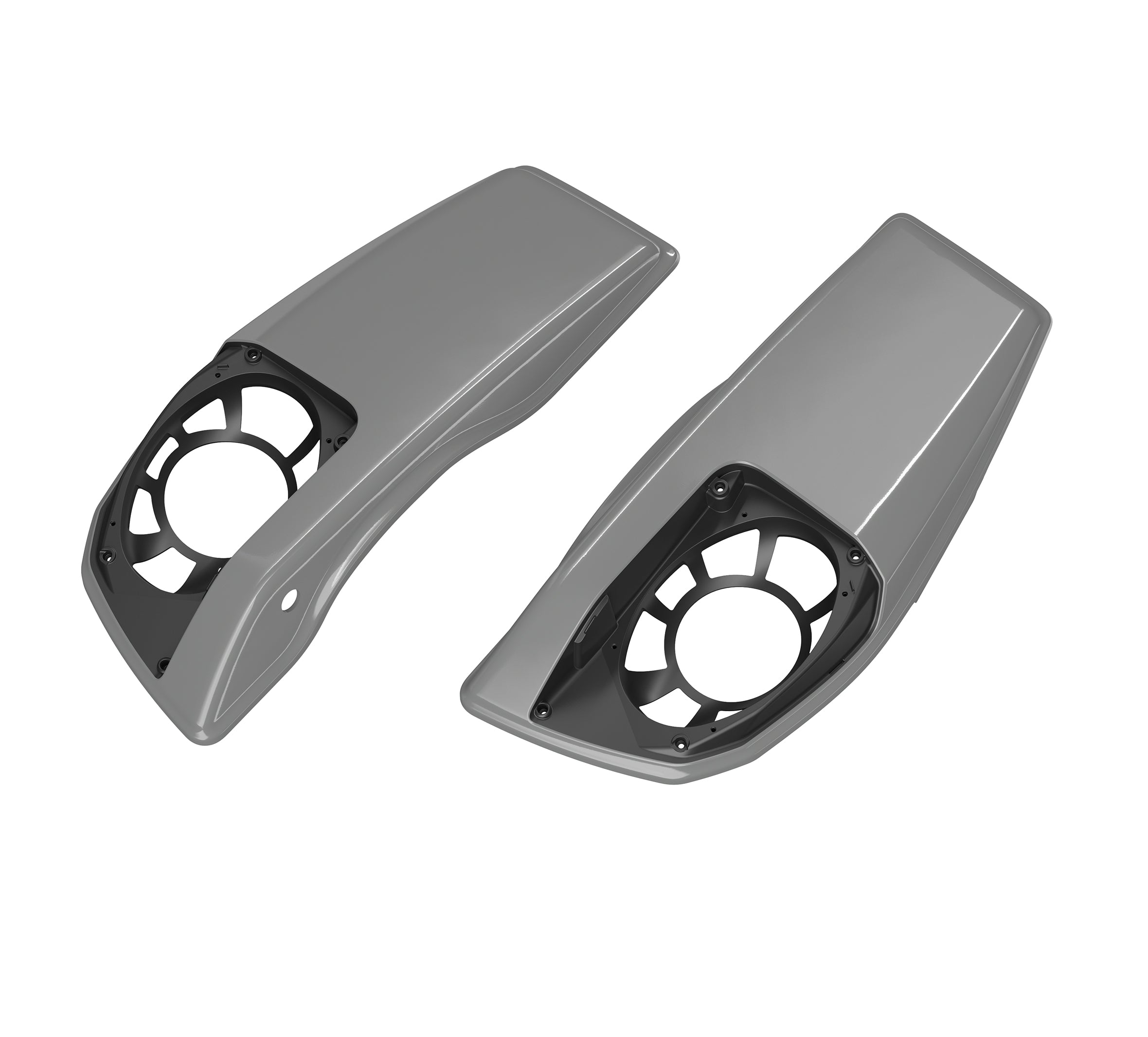 Color Matched Saddlebag Speaker Lids - Left & Right