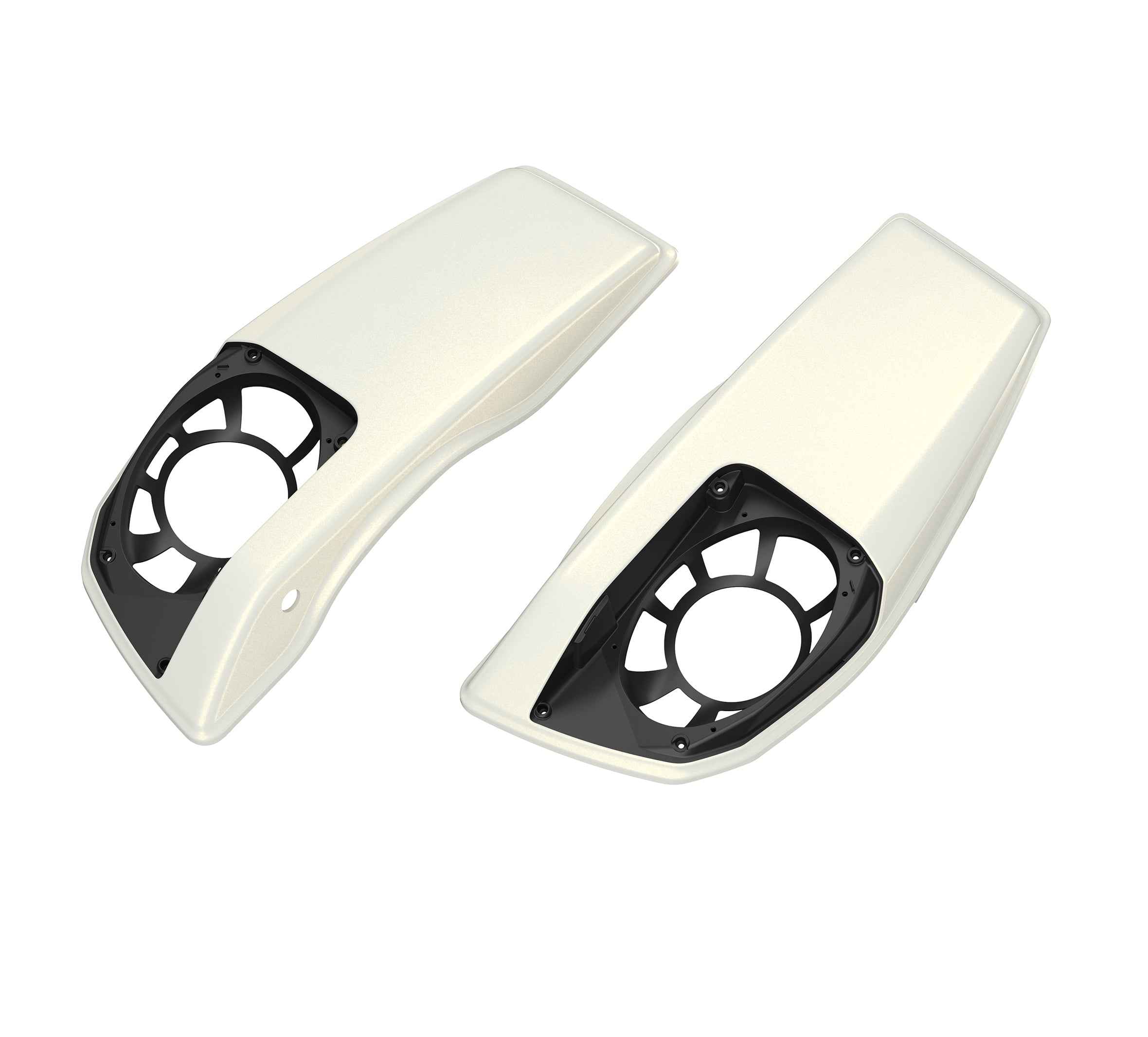 Color Matched Saddlebag Speaker Lids - Left & Right