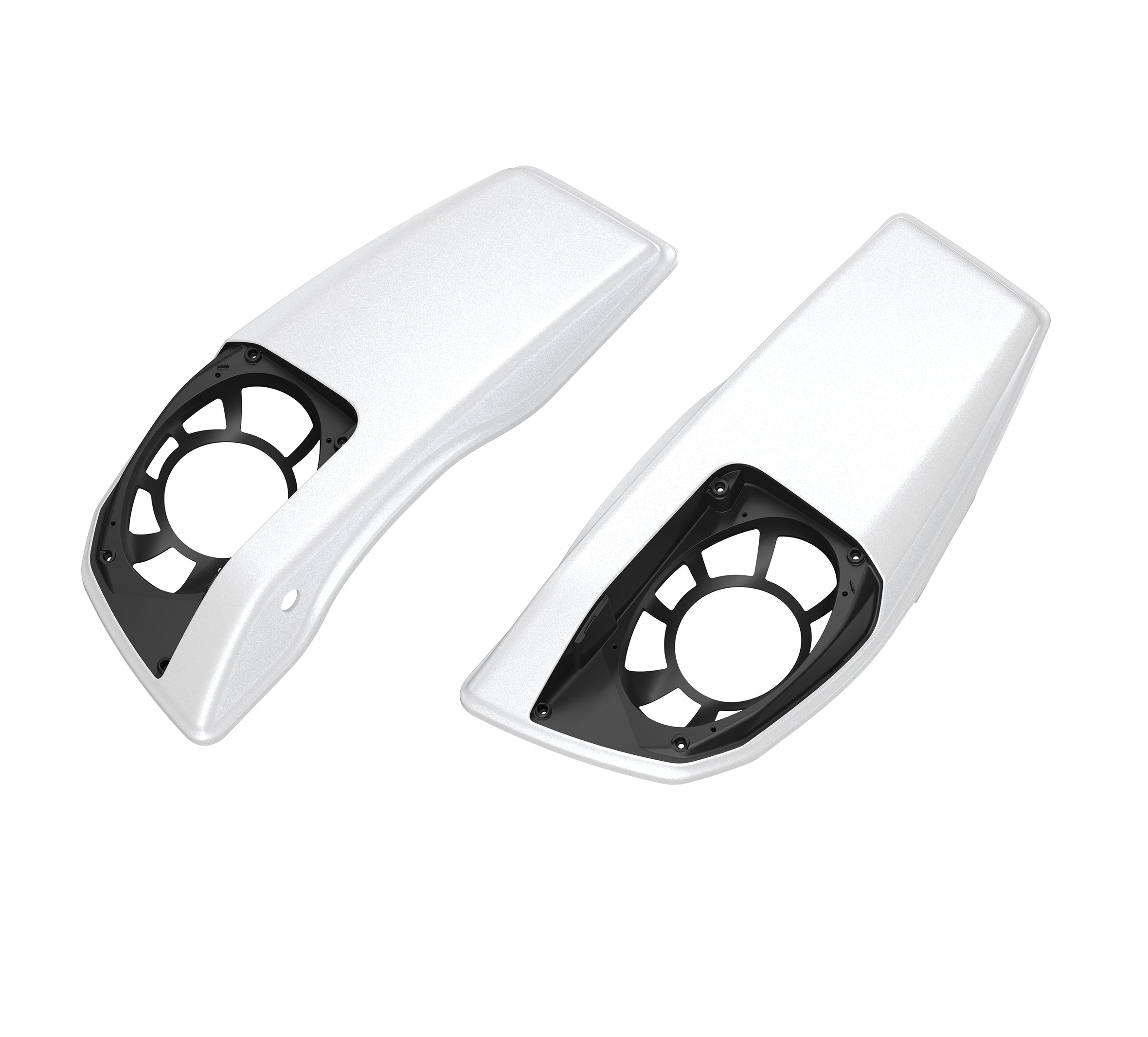 Color Matched Saddlebag Speaker Lids - Left & Right