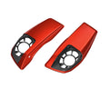 Color Matched Saddlebag Speaker Lids - Whiskey Firestorm