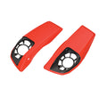 Saddlebag Speaker Lids - Blood Orange