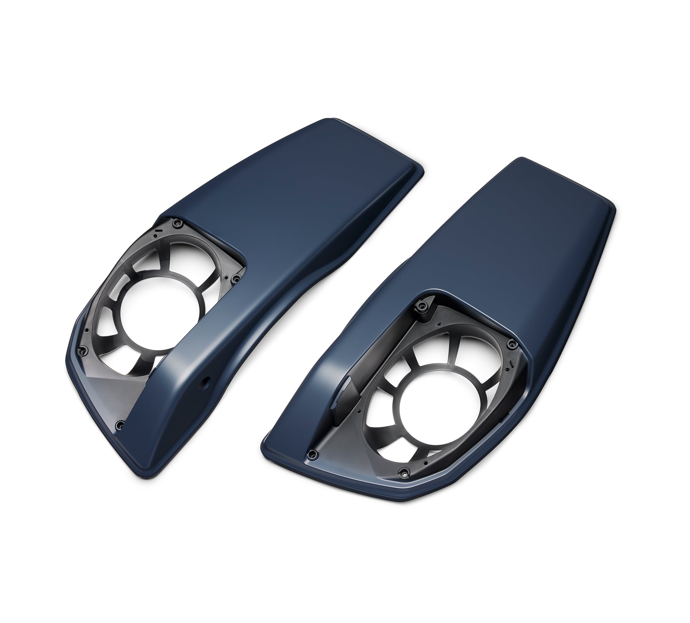 Primed/Paintable Saddlebag Speaker Lids - Left & Right
