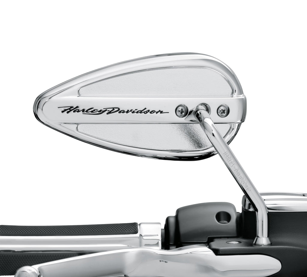 Script Teardrop Mirrors