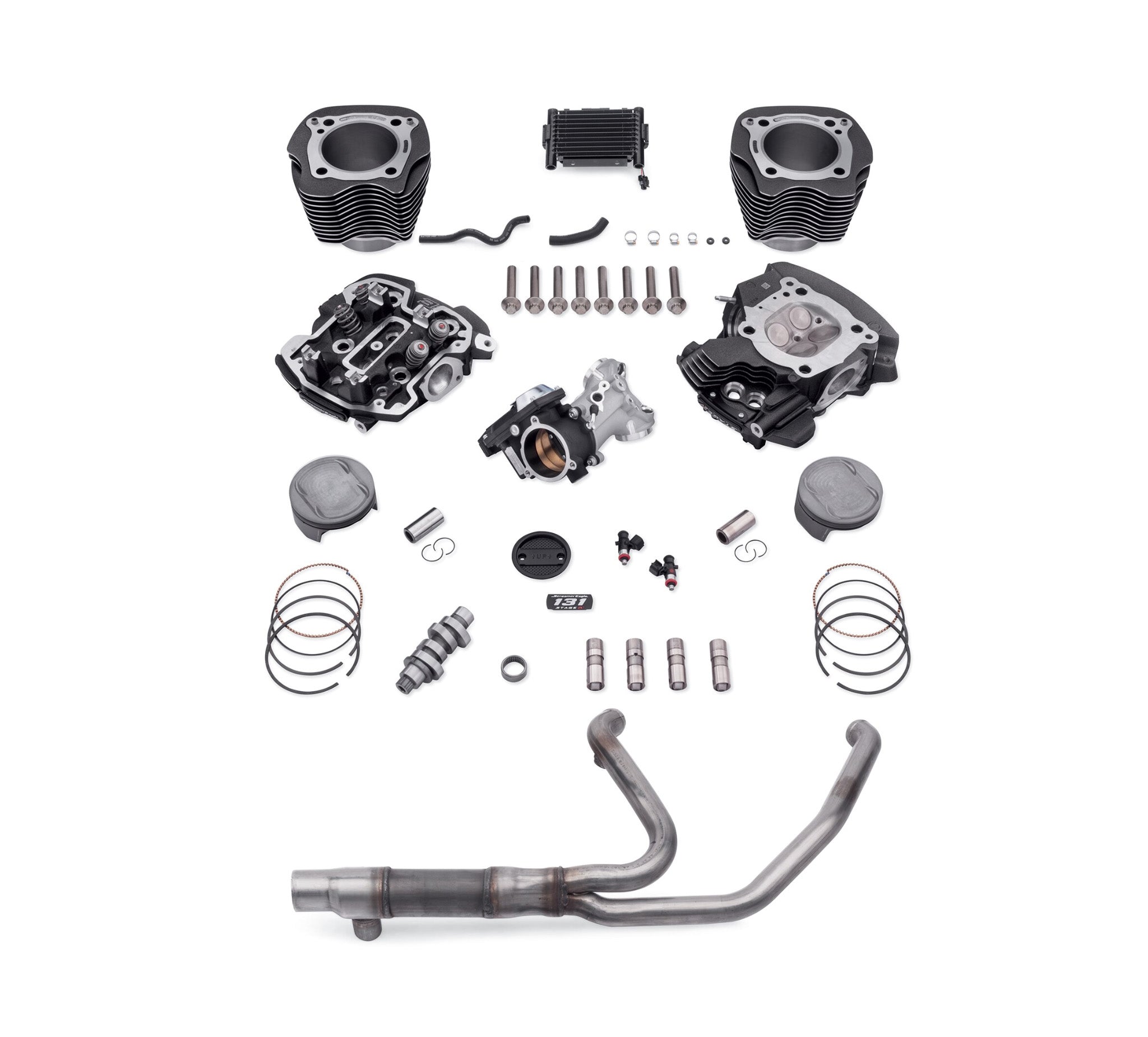 Screamin' Eagle Milwaukee-Eight Engine Stage IV Kit - 114CI or 117CI to 131CI