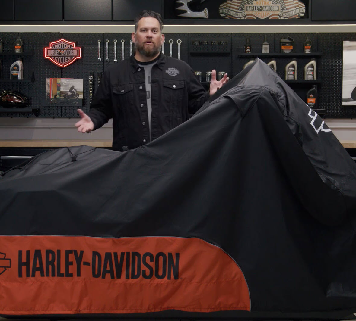 Indoor/Outdoor Motorcycle Cover