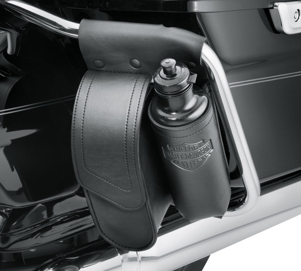 Saddlebag Guard Bag with Water Bottle Holder, Left Side