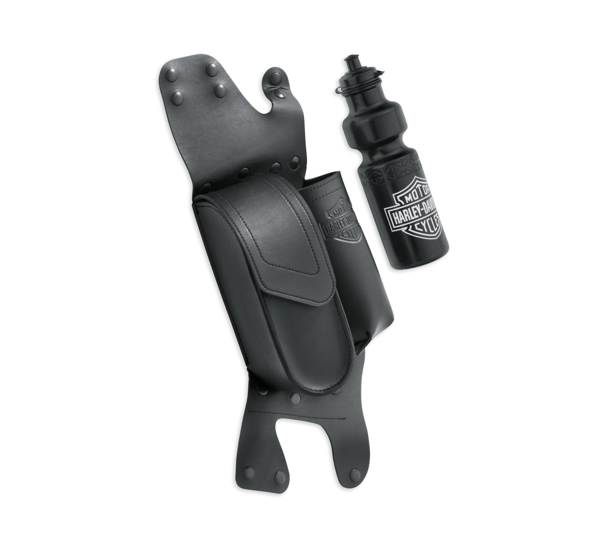 Saddlebag Guard Bag with Water Bottle Holder, Left Side